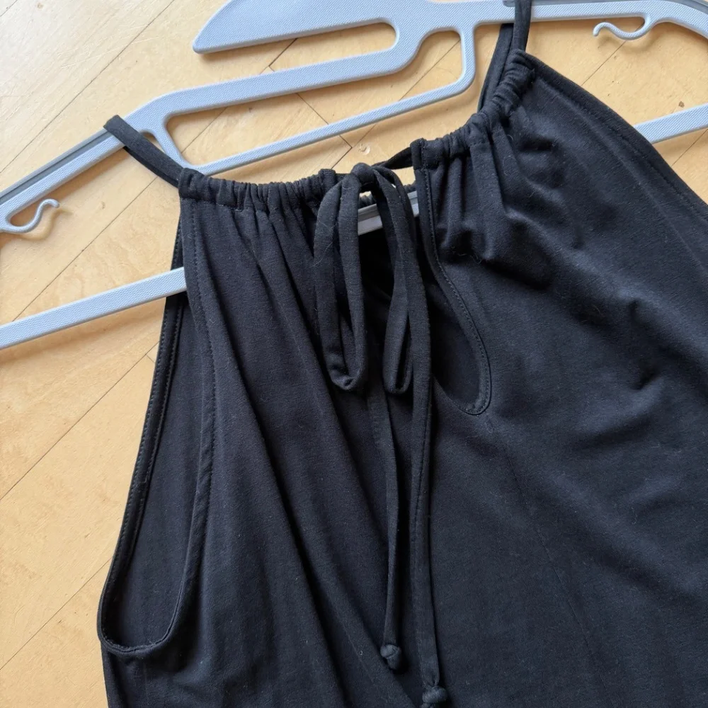 Eileen Fisher Fine Jersey Full Length Jersey Halter Dress ,GL1333 - Picture 7 of 7